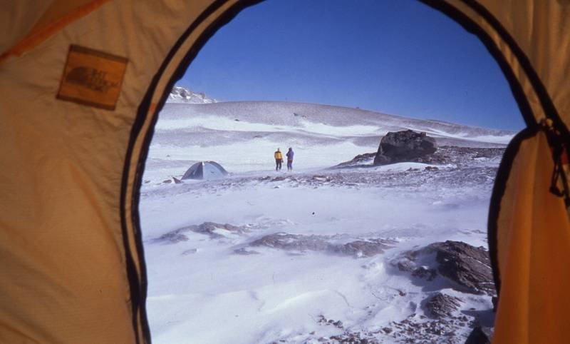 Nido de Condores op 5400 m